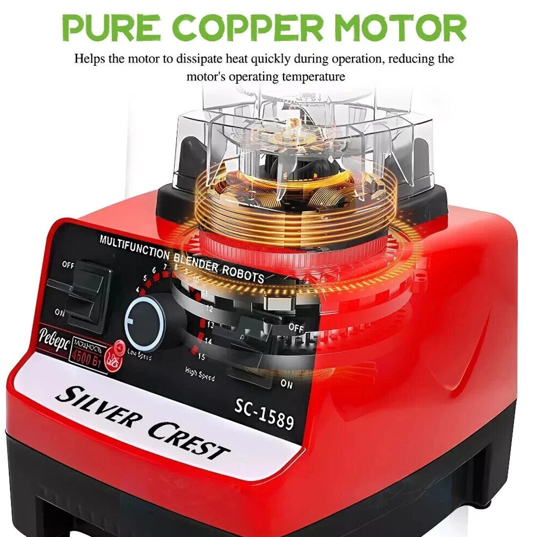 Multifunctional Blender & Food Processor