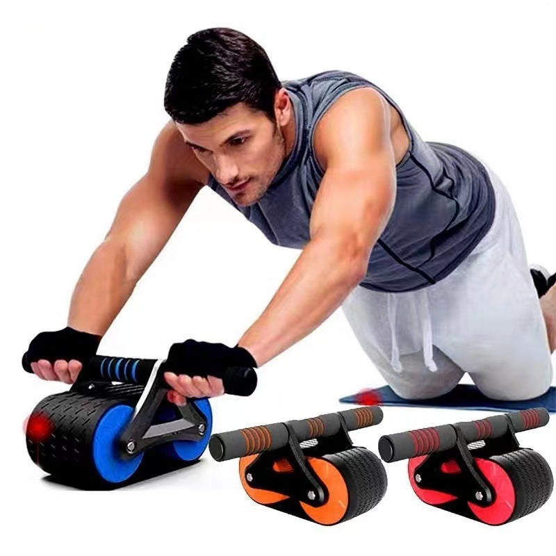 Double Wheel Abdominal Exerciser For Women & Men
