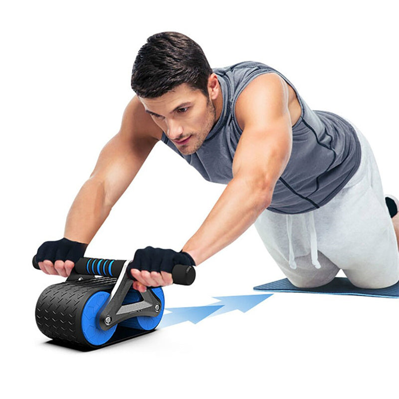 Double Wheel Abdominal Exerciser For Women & Men
