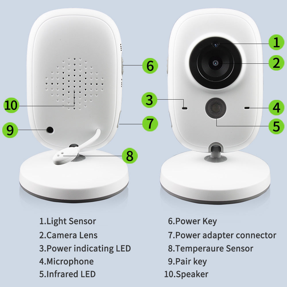 Small Portable Digital Baby Care Camera Device