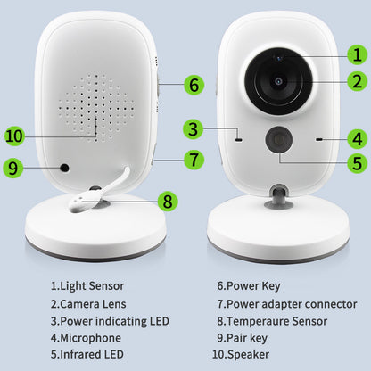 Small Portable Digital Baby Care Camera Device