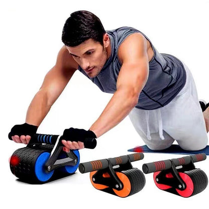 Double Wheel Abdominal Exerciser For Women & Men