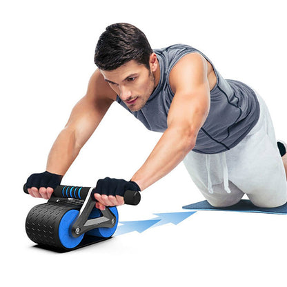 Double Wheel Abdominal Exerciser For Women & Men