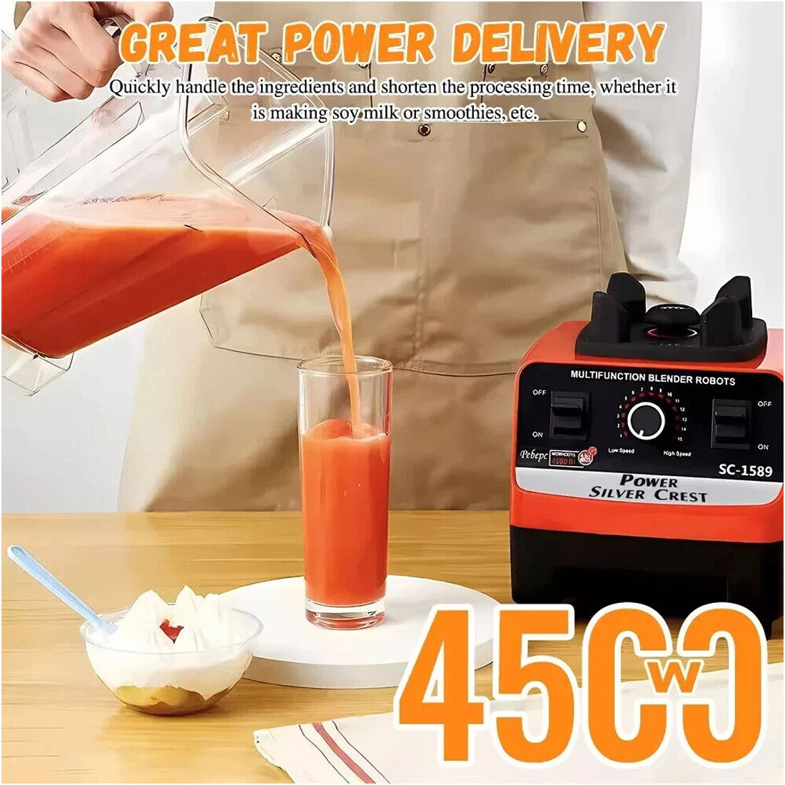 Multifunctional Blender & Food Processor