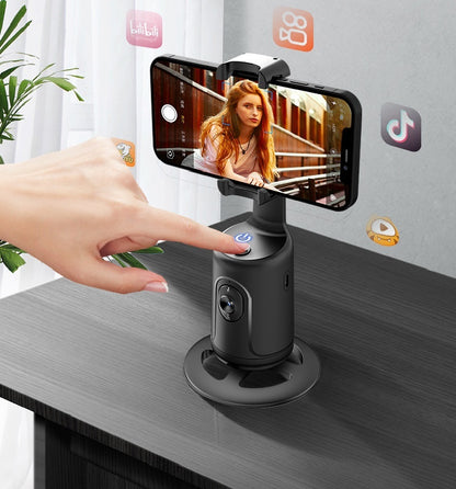 360° Auto Face Tracking Smart Phone Holder & Stabilizer Tripod