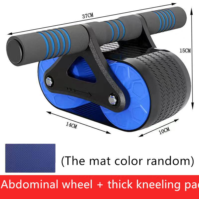 Double Wheel Abdominal Exerciser For Women & Men