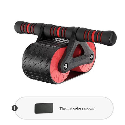 Double Wheel Abdominal Exerciser For Women & Men